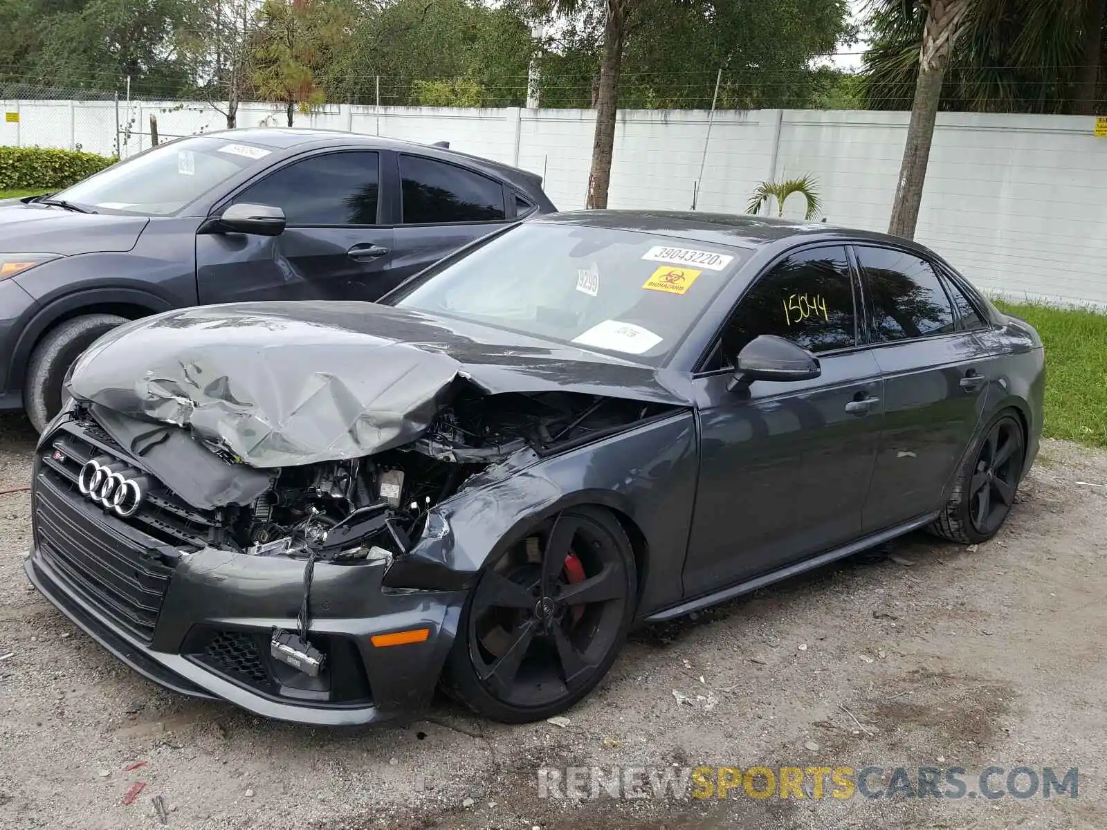 2 Photograph of a damaged car WAUB4AF47KA001248 AUDI S4/RS4 2019