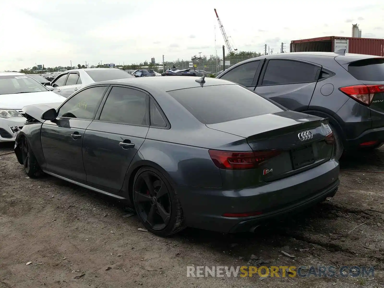 3 Photograph of a damaged car WAUB4AF47KA001248 AUDI S4/RS4 2019