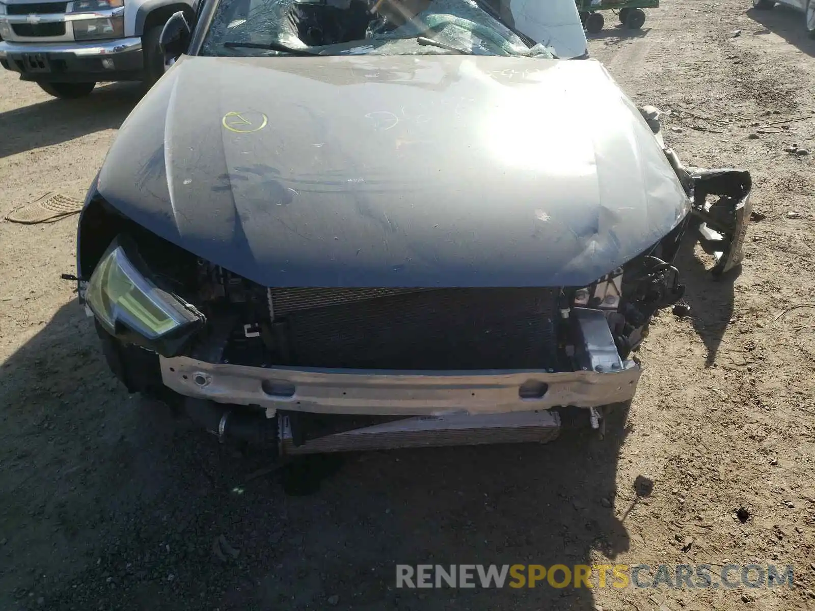 9 Photograph of a damaged car WAUB4AF47KA001329 AUDI S4/RS4 2019