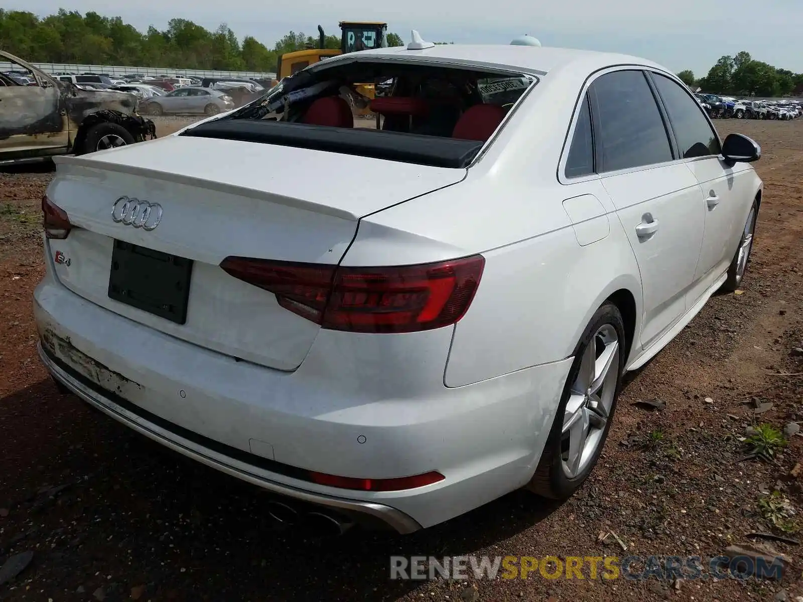 4 Photograph of a damaged car WAUB4AF47KA002707 AUDI S4/RS4 2019