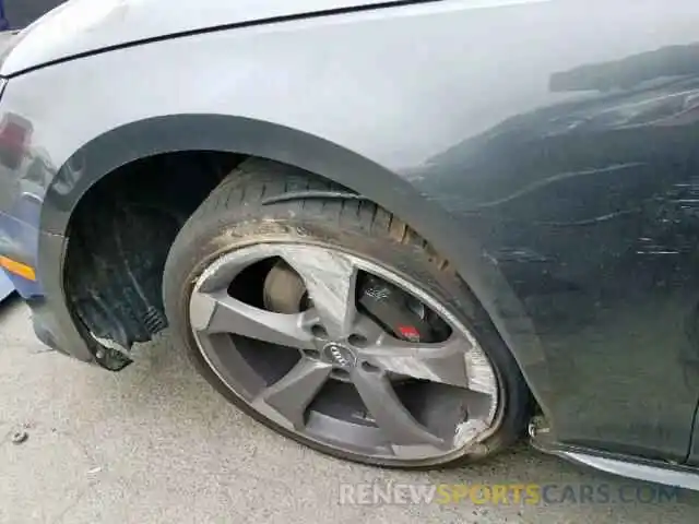 9 Photograph of a damaged car WAUB4AF47KA005817 AUDI S4/RS4 2019