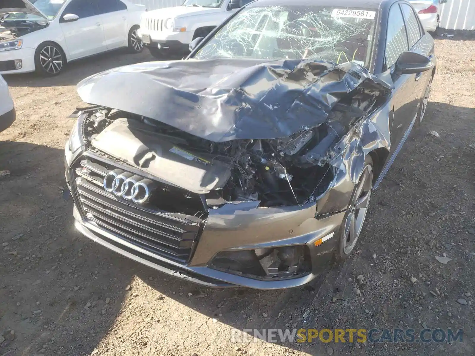 9 Photograph of a damaged car WAUB4AF47KA030040 AUDI S4/RS4 2019