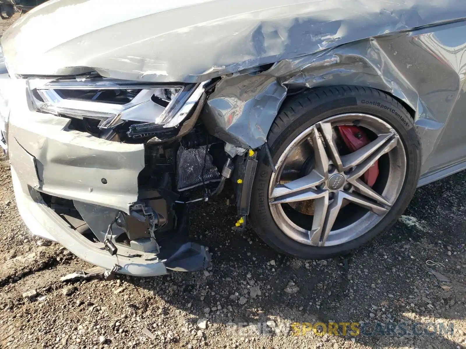 9 Photograph of a damaged car WAUB4AF47KA083403 AUDI S4/RS4 2019