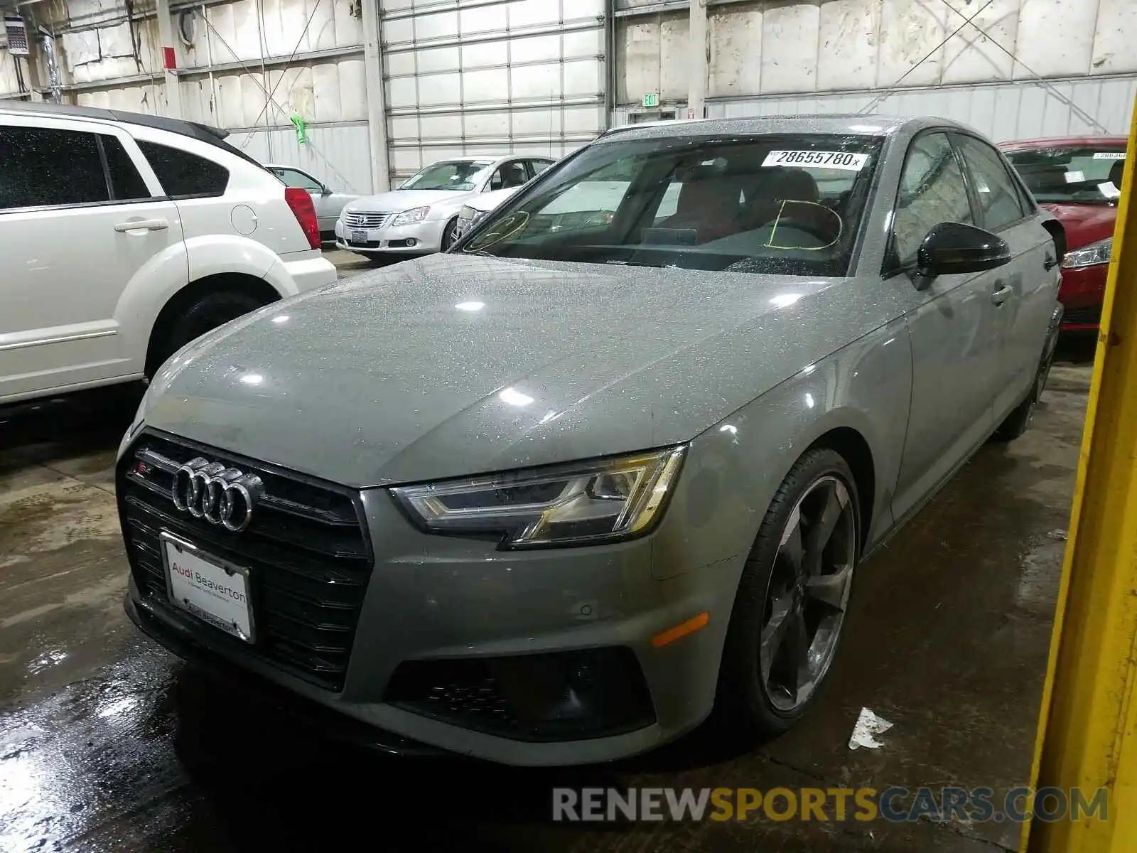 2 Photograph of a damaged car WAUB4AF47KA112284 AUDI S4/RS4 2019