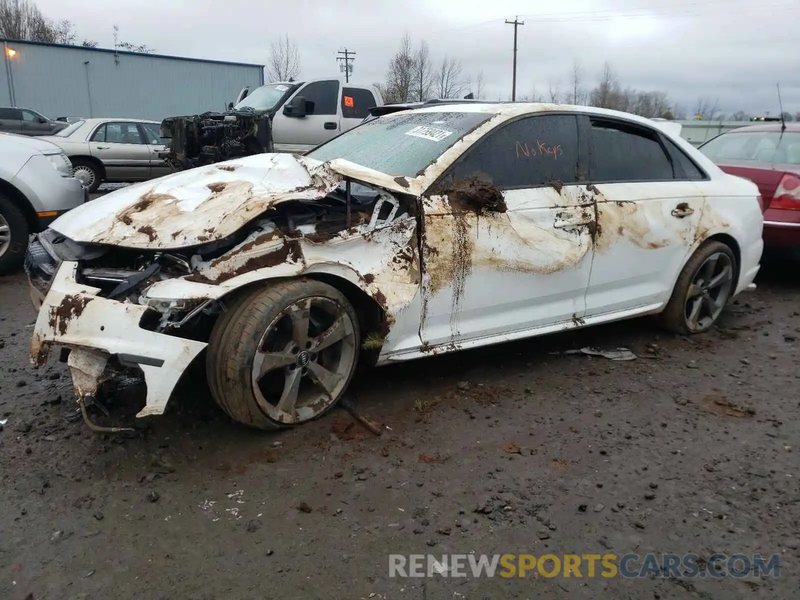 9 Photograph of a damaged car WAUB4AF48KA069283 AUDI S4/RS4 2019