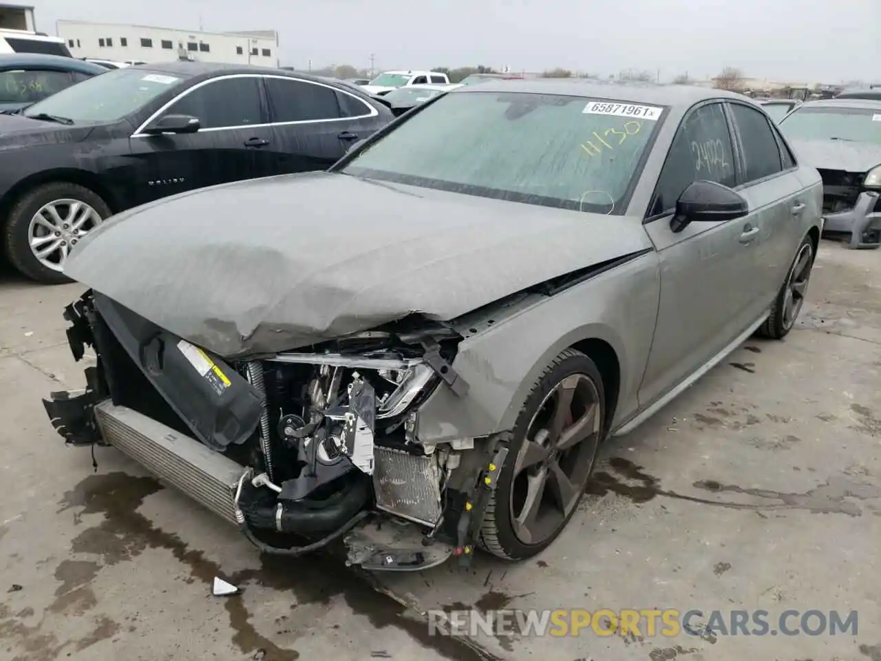 2 Photograph of a damaged car WAUB4AF49KA003454 AUDI S4/RS4 2019