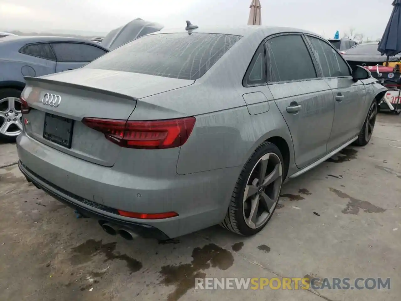 4 Фотография поврежденного автомобиля WAUB4AF49KA003454 AUDI S4/RS4 2019