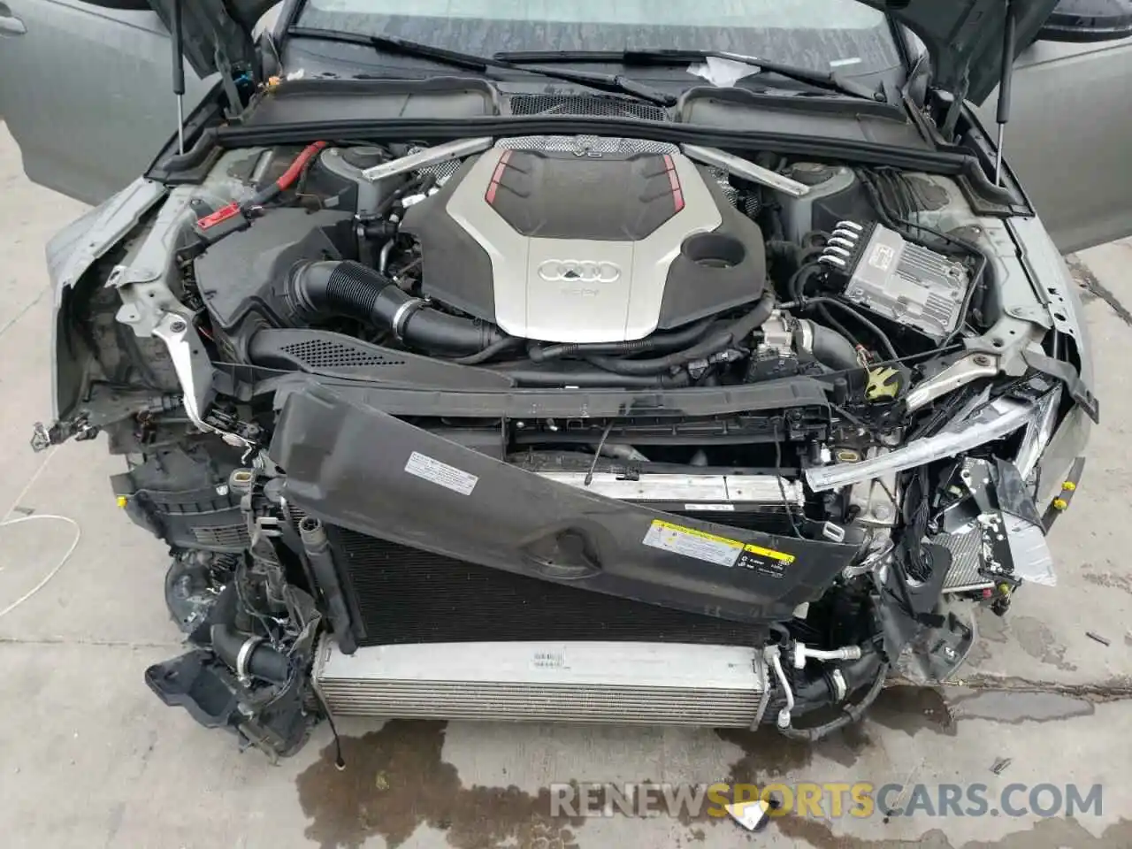 7 Photograph of a damaged car WAUB4AF49KA003454 AUDI S4/RS4 2019