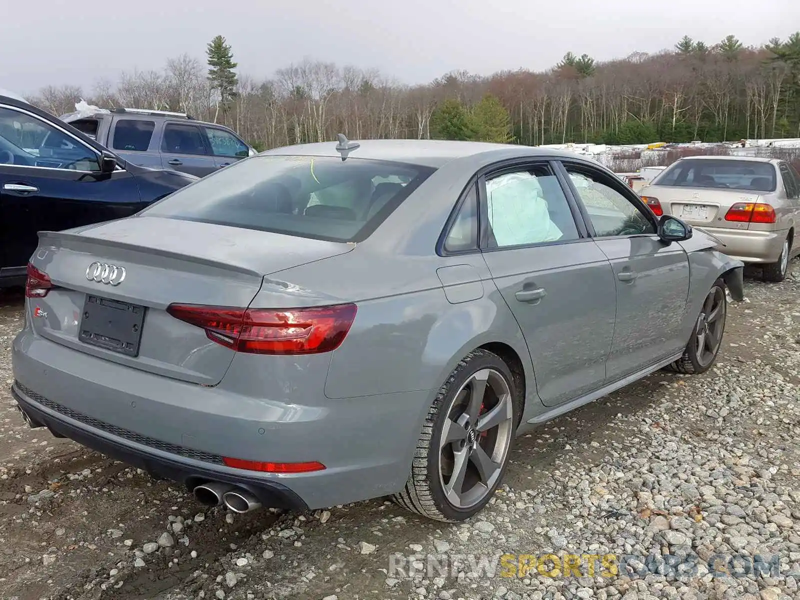 4 Photograph of a damaged car WAUB4AF49KA003602 AUDI S4/RS4 2019