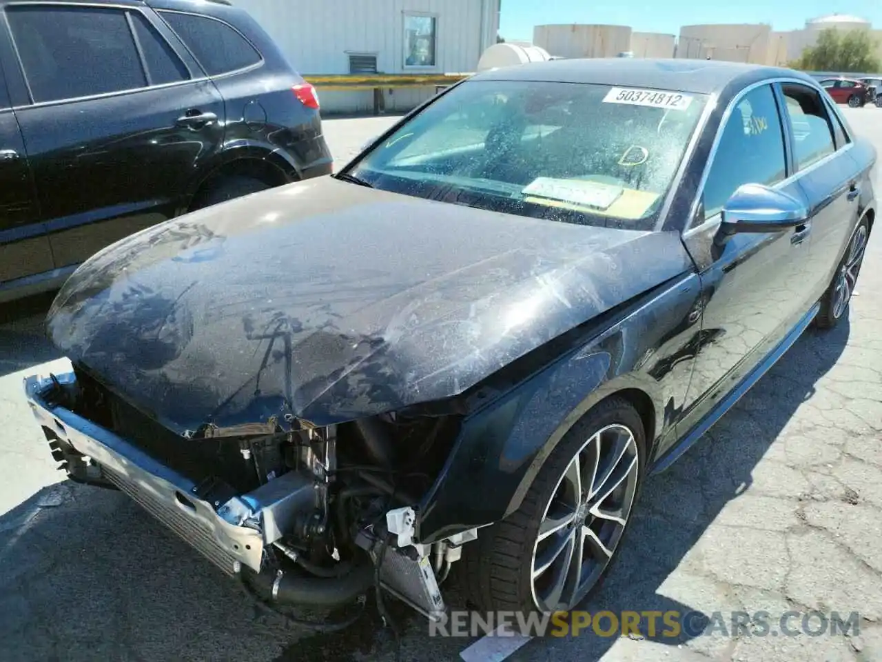 2 Photograph of a damaged car WAUC4AF40KA014556 AUDI S4/RS4 2019