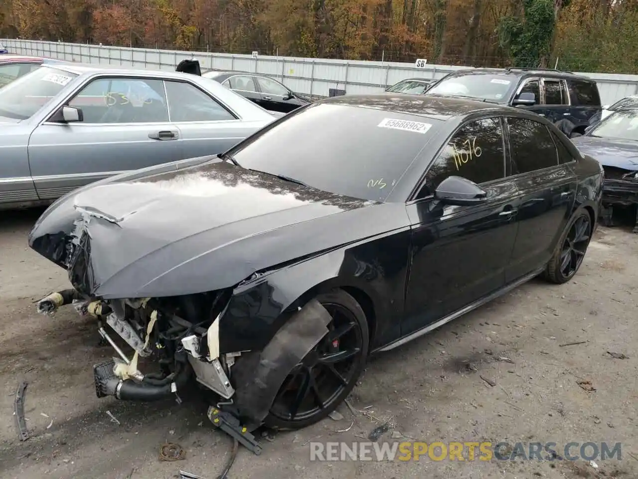 2 Photograph of a damaged car WAUC4AF41KA005607 AUDI S4/RS4 2019