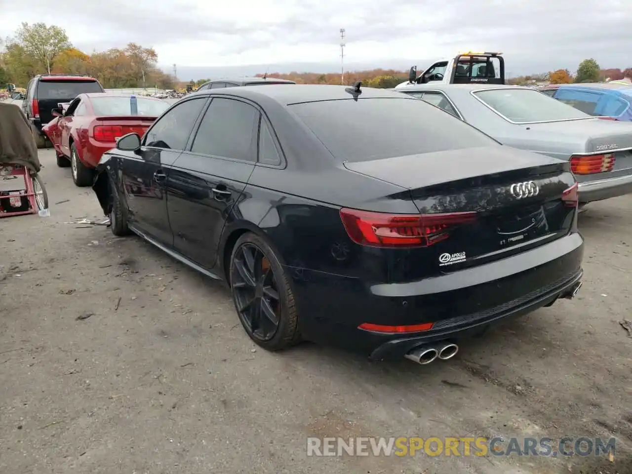 3 Photograph of a damaged car WAUC4AF41KA005607 AUDI S4/RS4 2019