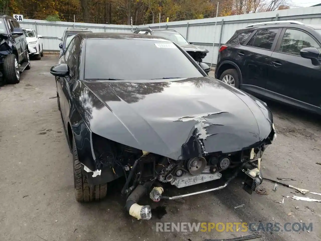 9 Photograph of a damaged car WAUC4AF41KA005607 AUDI S4/RS4 2019