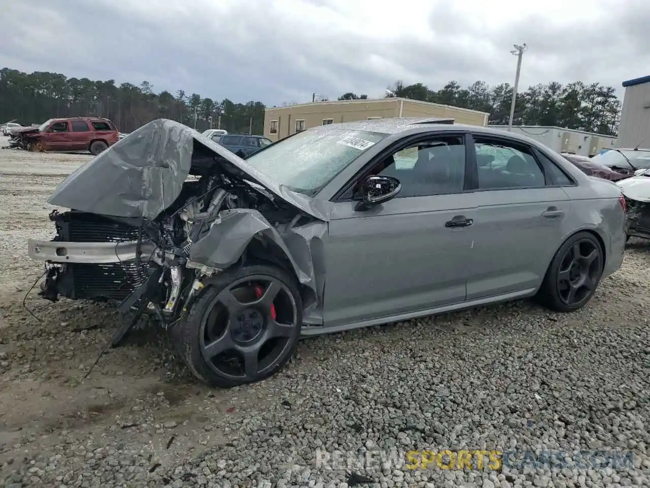 1 Photograph of a damaged car WAUC4AF42KA108809 AUDI S4/RS4 2019