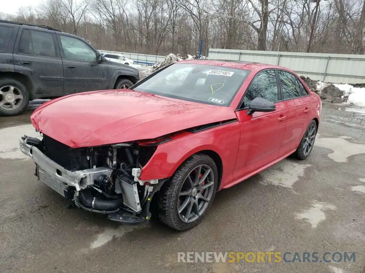 2 Photograph of a damaged car WAUC4AF42KA115064 AUDI S4/RS4 2019