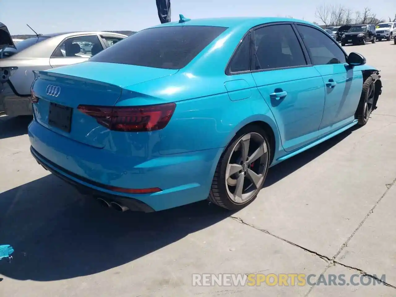 4 Фотография поврежденного автомобиля WAUC4AF48KA069255 AUDI S4/RS4 2019