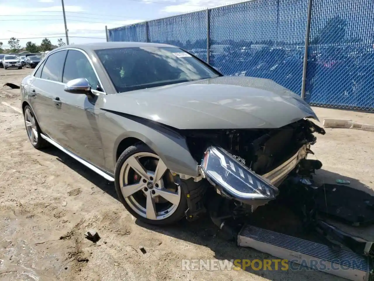 1 Photograph of a damaged car WAUA4AF49LA072898 AUDI S4/RS4 2020