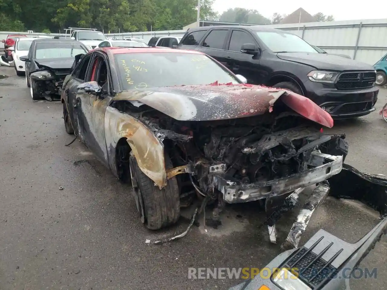 1 Photograph of a damaged car WAUB4AF43LA043210 AUDI S4/RS4 2020