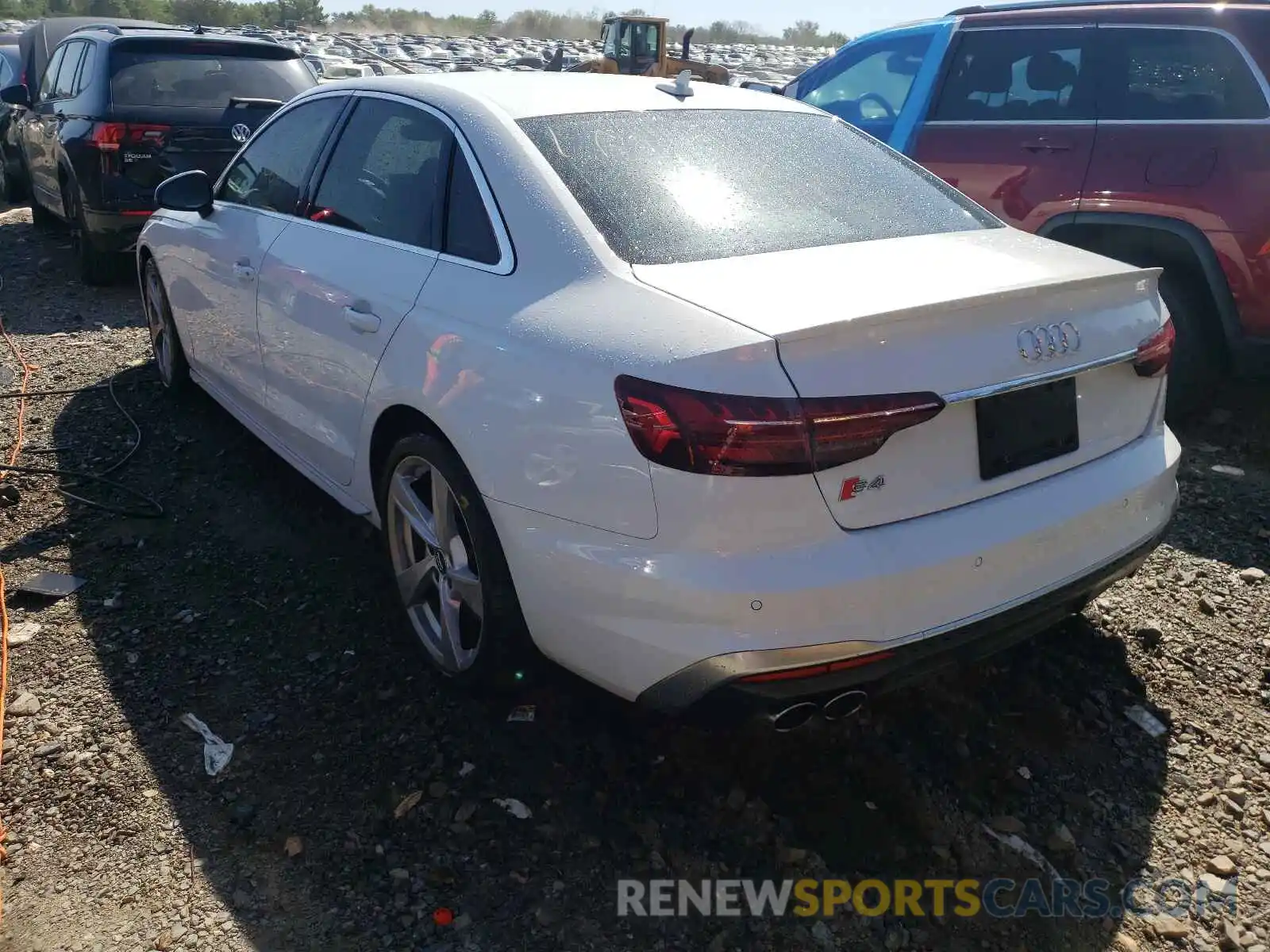 3 Photograph of a damaged car WAUB4AF45LA028062 AUDI S4/RS4 2020