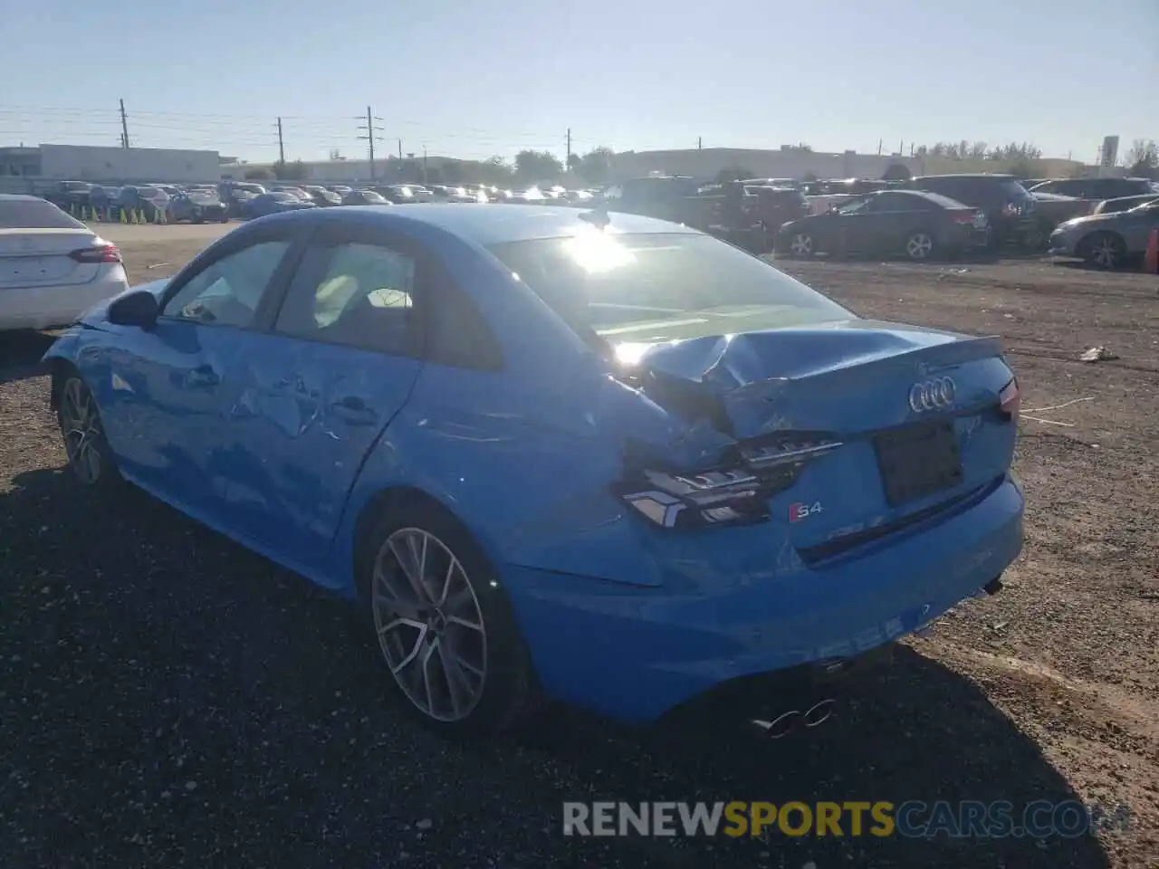 3 Photograph of a damaged car WAUB4AF45LA058839 AUDI S4/RS4 2020