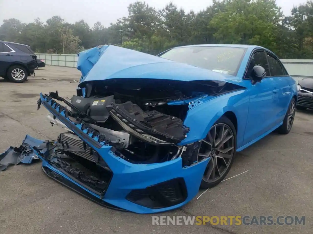 2 Photograph of a damaged car WAUB4AF45LA063426 AUDI S4/RS4 2020