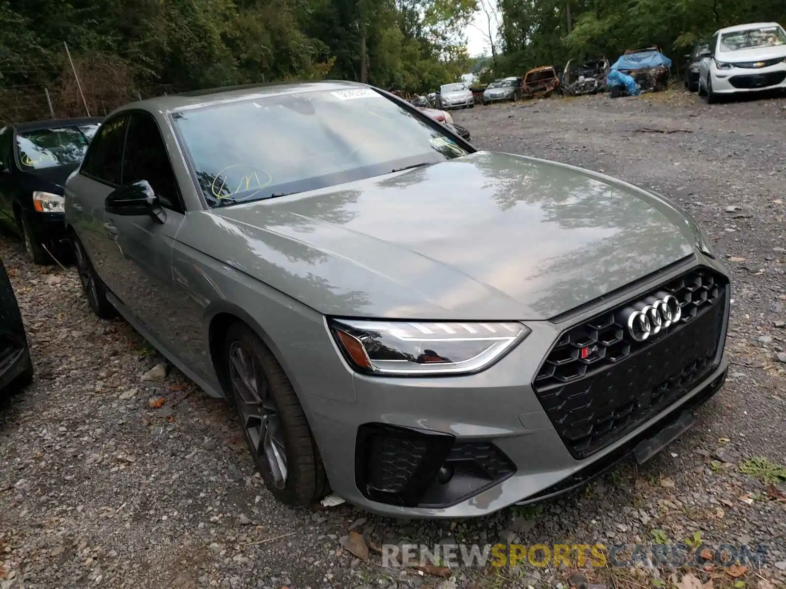 1 Photograph of a damaged car WAUB4AF48LA061024 AUDI S4/RS4 2020