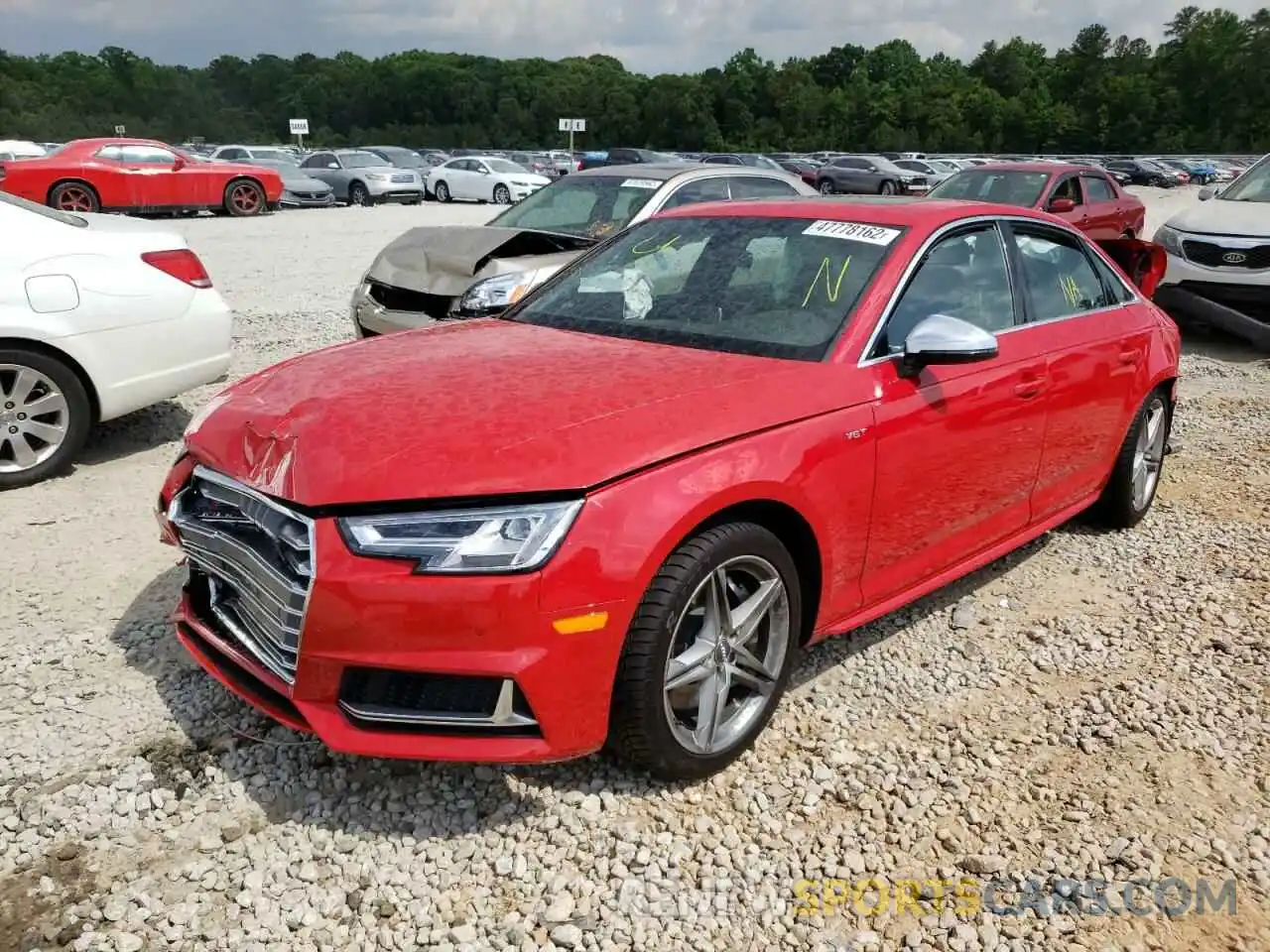 2 Photograph of a damaged car WAUB4AF4XJA130938 AUDI S4/RS4 2020