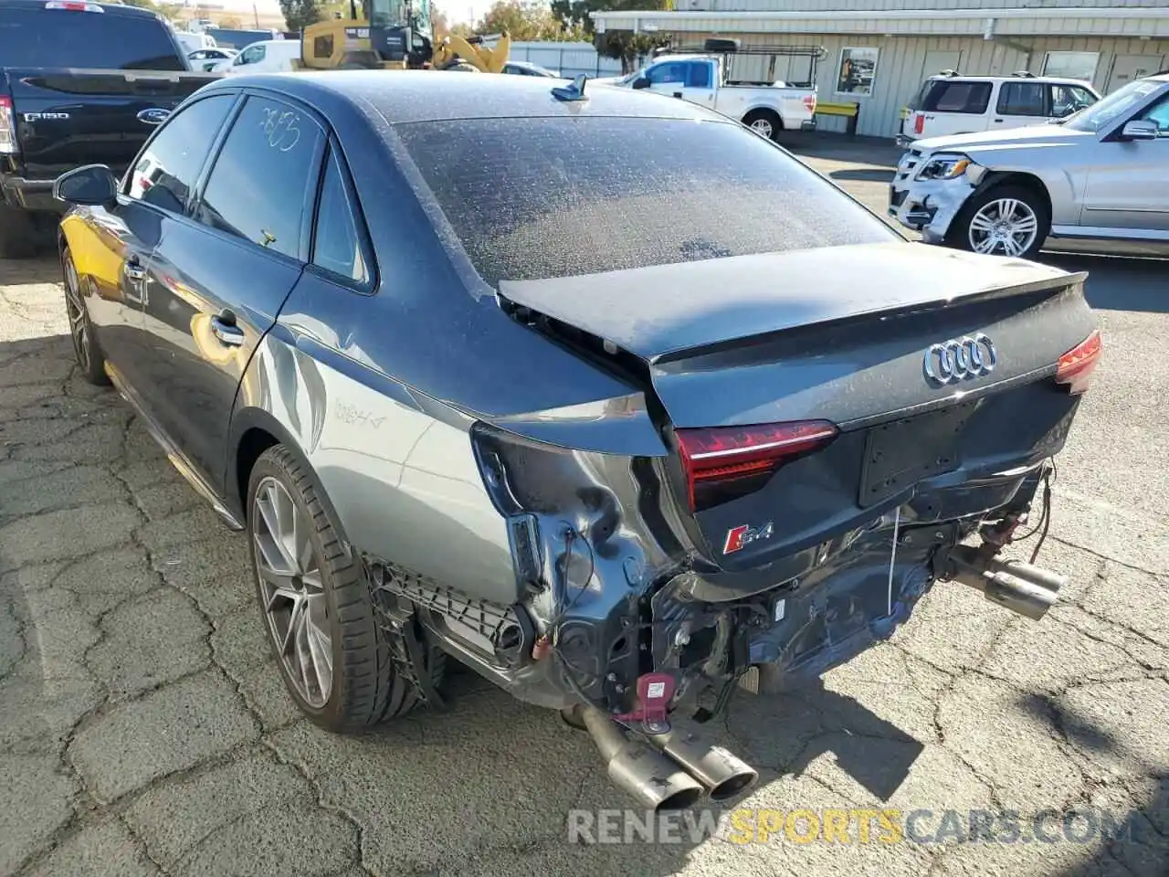 3 Фотография поврежденного автомобиля WAUC4AF40LA029656 AUDI S4/RS4 2020