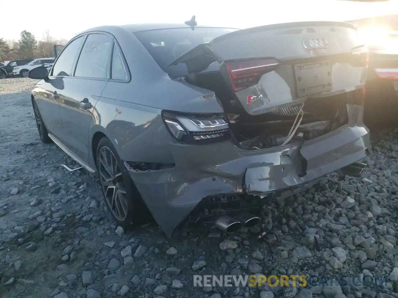 3 Photograph of a damaged car WAUC4AF43LA063056 AUDI S4/RS4 2020