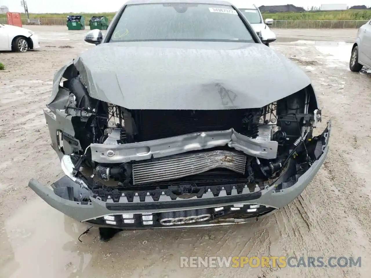 9 Photograph of a damaged car WAUA4AF47MA042039 AUDI S4/RS4 2021