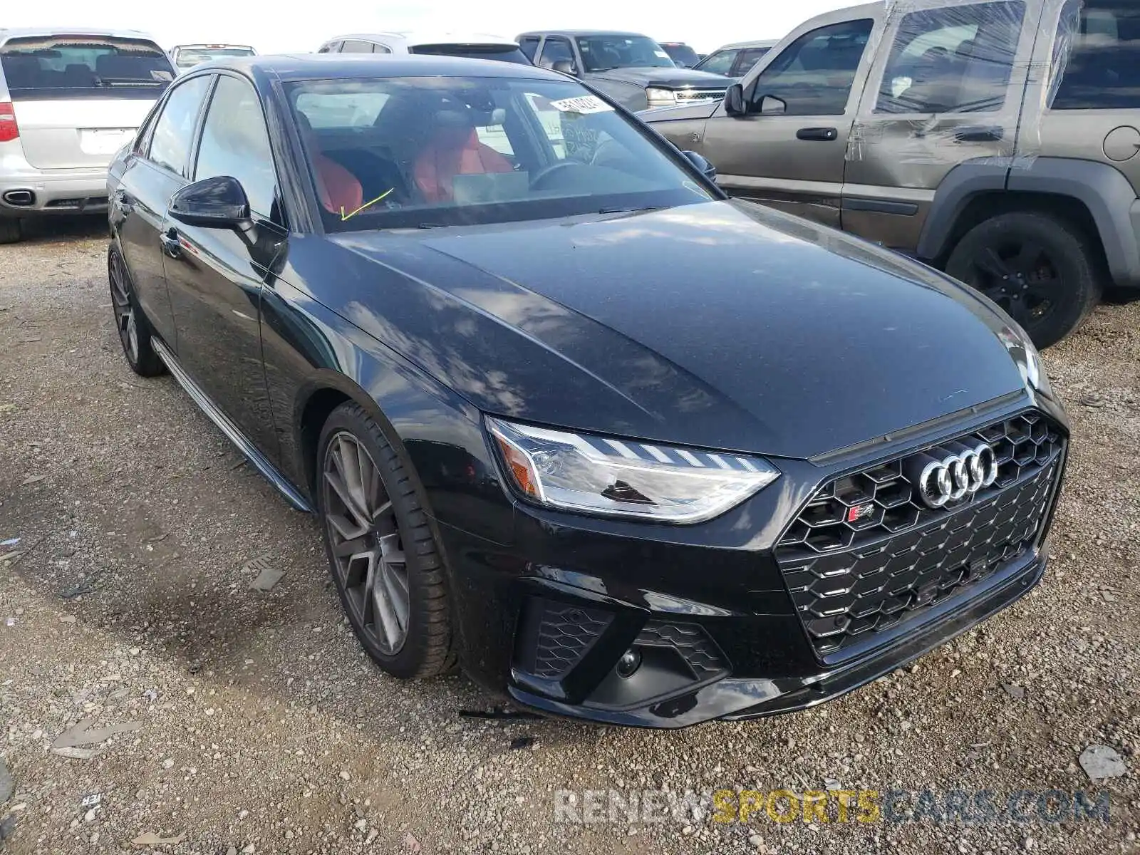 1 Photograph of a damaged car WAUB4AF40MA029444 AUDI S4/RS4 2021