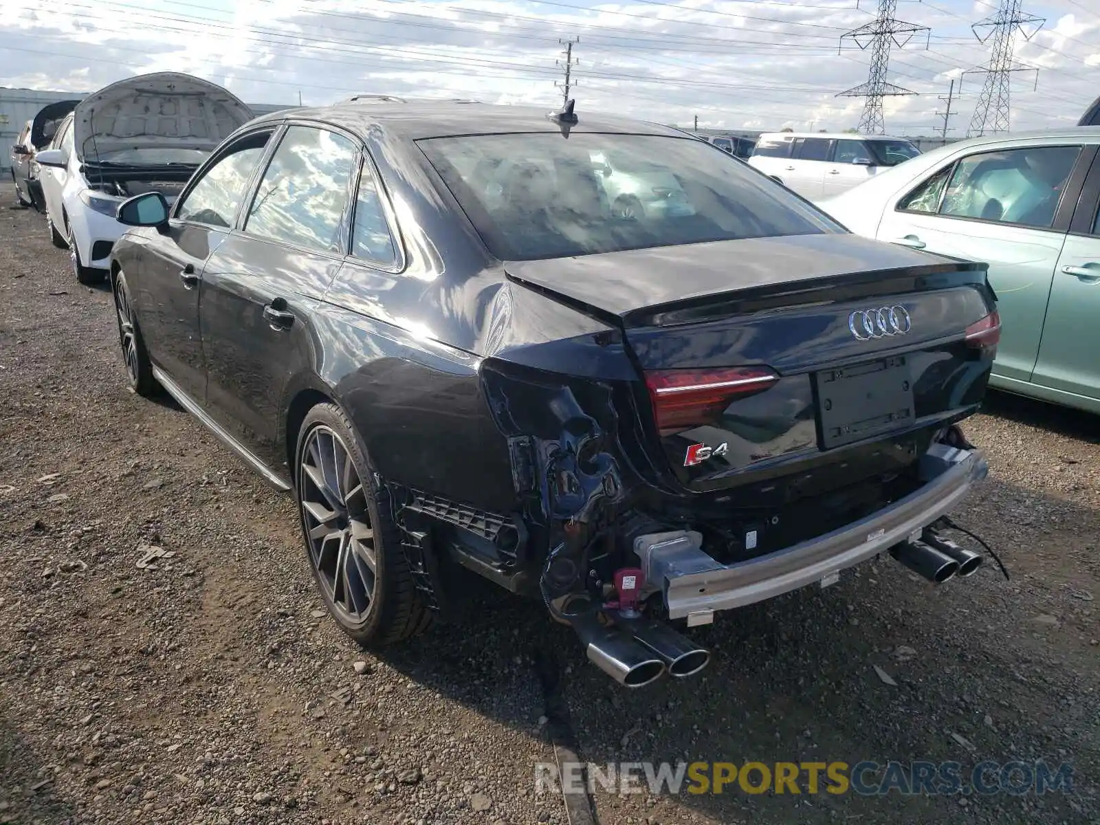 3 Photograph of a damaged car WAUB4AF40MA029444 AUDI S4/RS4 2021