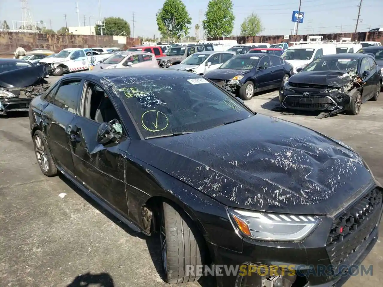 9 Photograph of a damaged car WAUB4AF40MA062749 AUDI S4/RS4 2021