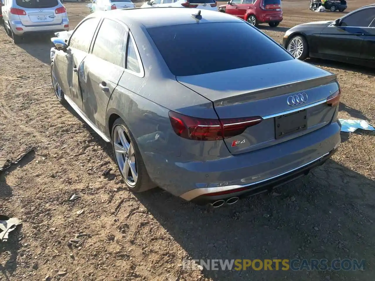 3 Photograph of a damaged car WAUB4AF48MA016537 AUDI S4/RS4 2021