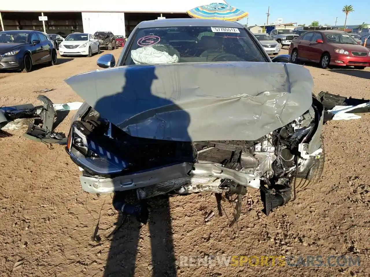 9 Photograph of a damaged car WAUB4AF48MA016537 AUDI S4/RS4 2021