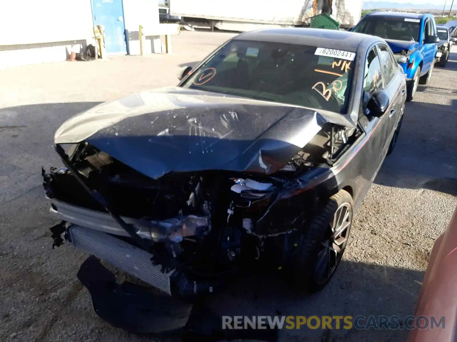 2 Photograph of a damaged car WAUB4AF48MA038473 AUDI S4/RS4 2021