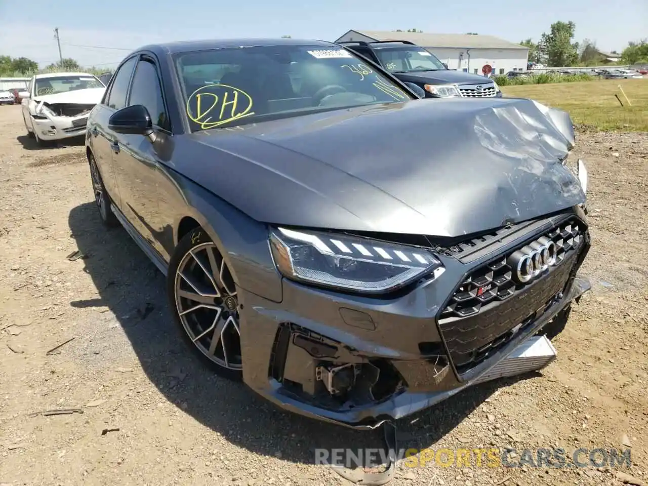 1 Photograph of a damaged car WAUC4AF41MA086787 AUDI S4/RS4 2021