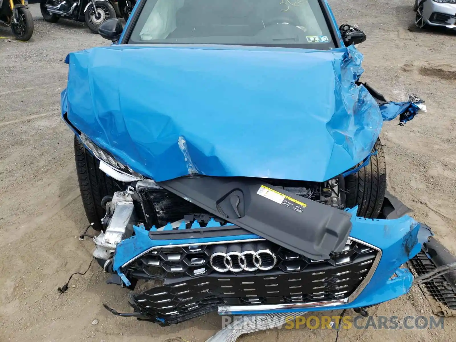 7 Photograph of a damaged car WAUC4AF44MA029399 AUDI S4/RS4 2021