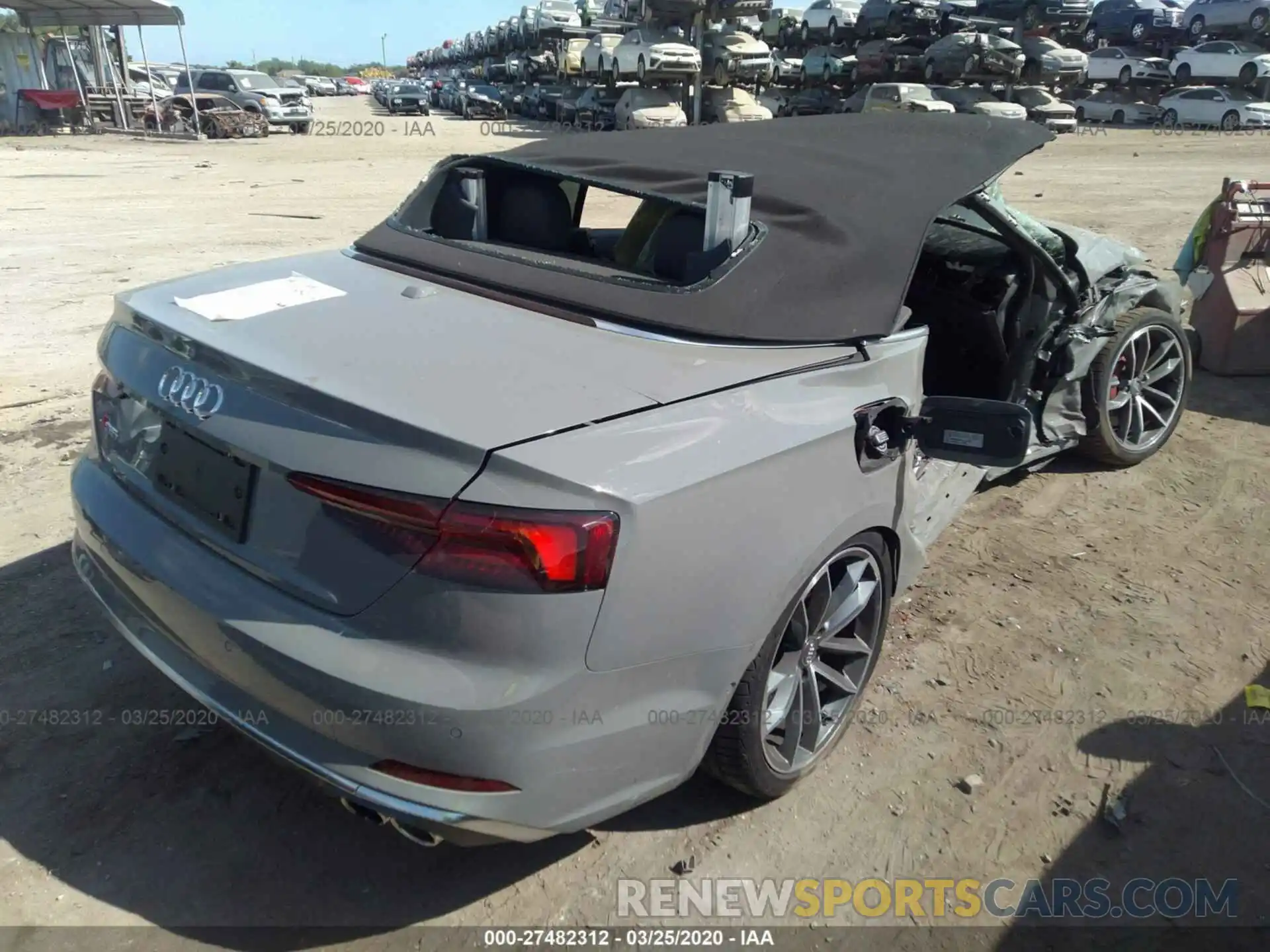 4 Photograph of a damaged car WAU24GF53KN007097 AUDI S5 2019