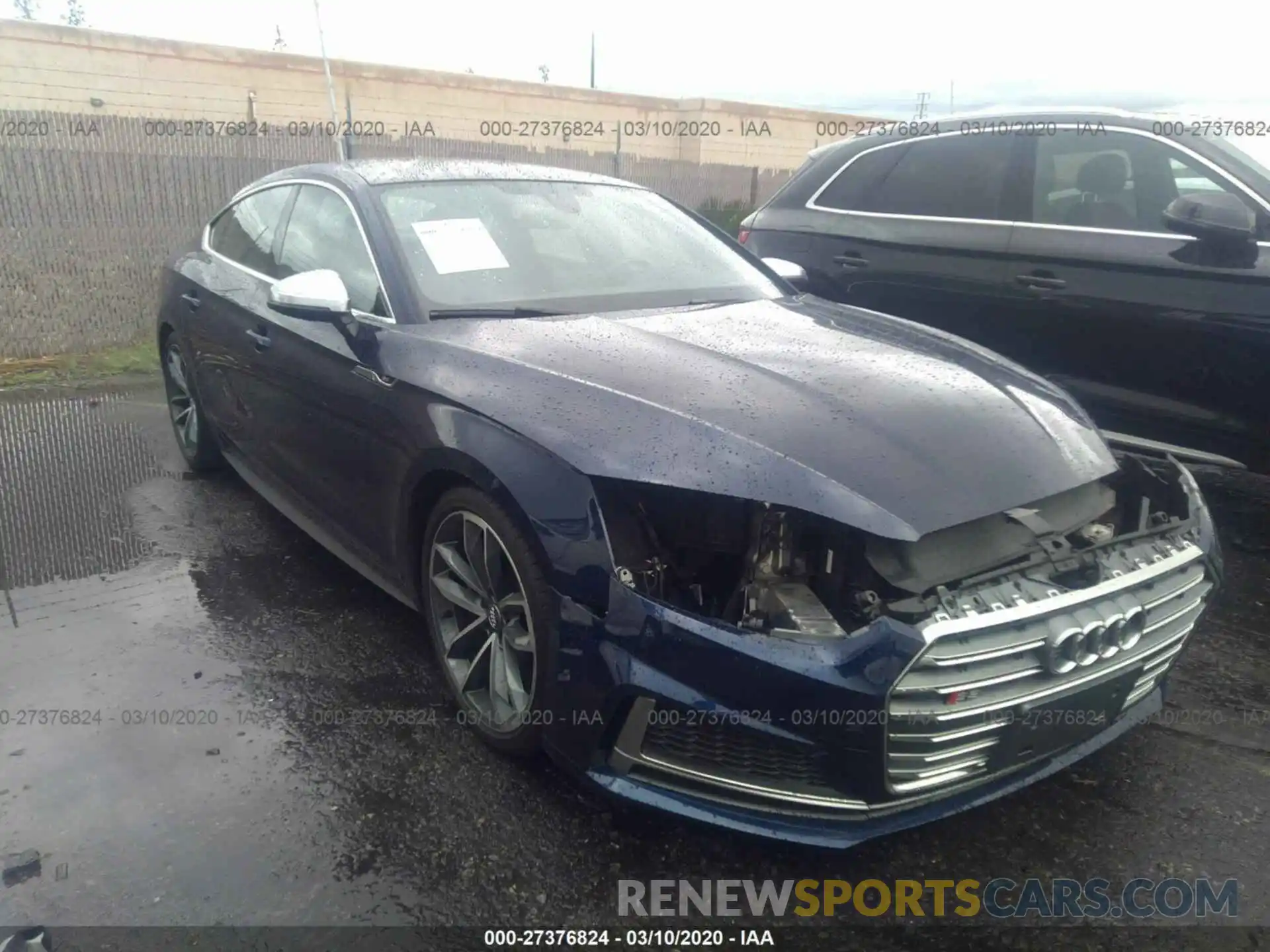 1 Photograph of a damaged car WAUA4CF57KA022388 AUDI S5 2019