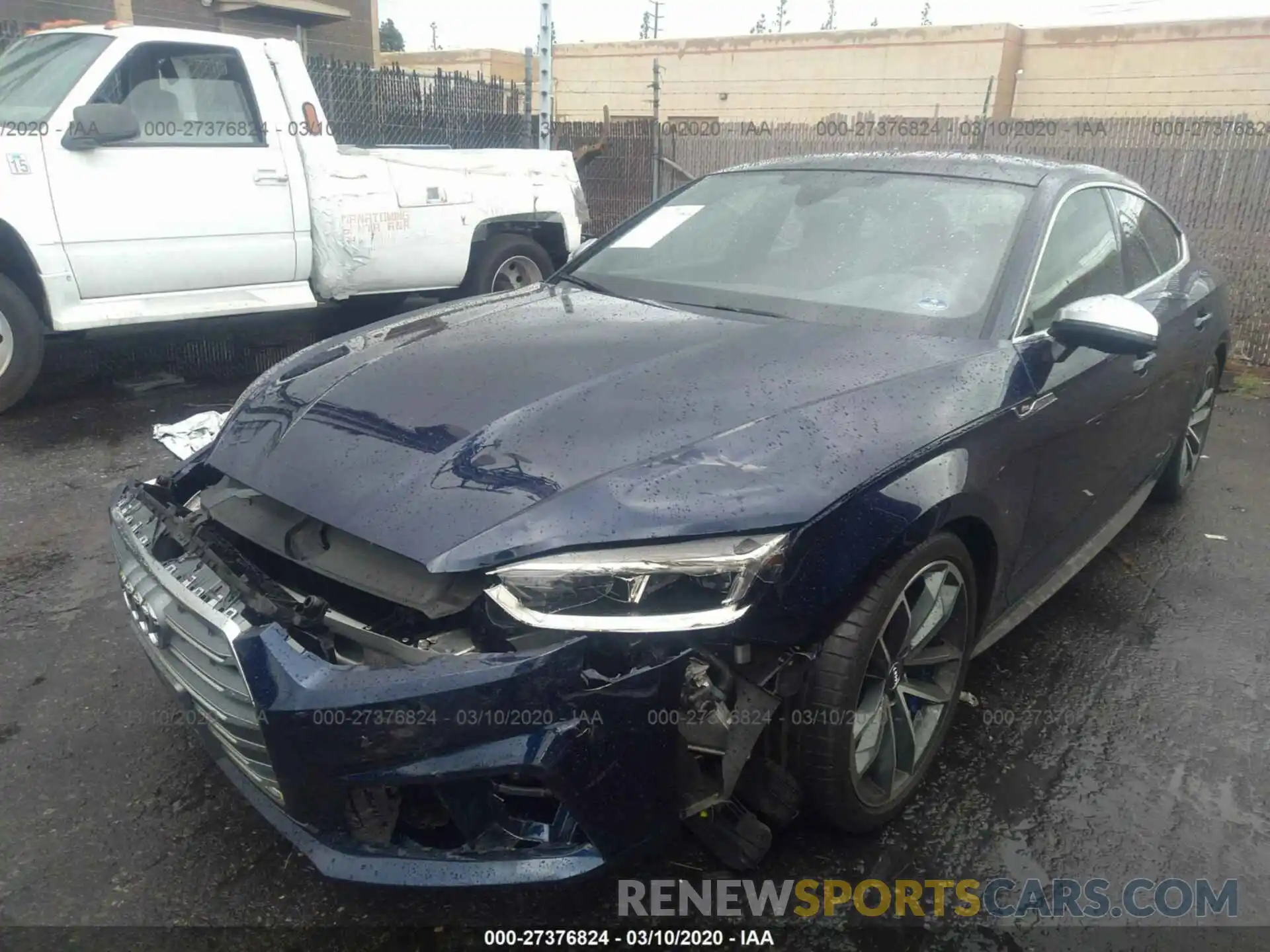 2 Photograph of a damaged car WAUA4CF57KA022388 AUDI S5 2019