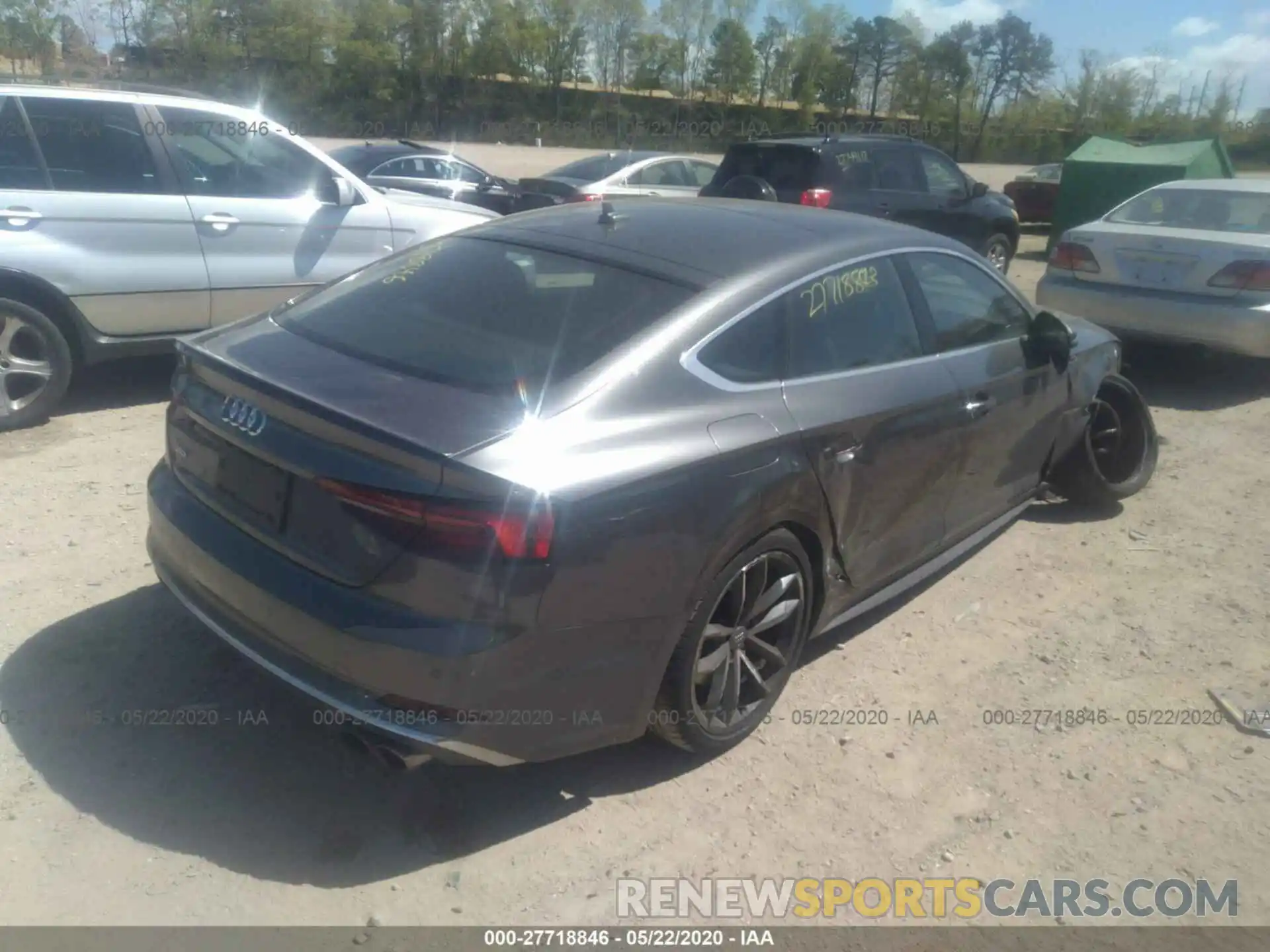 4 Photograph of a damaged car WAUB4CF57KA087066 AUDI S5 2019