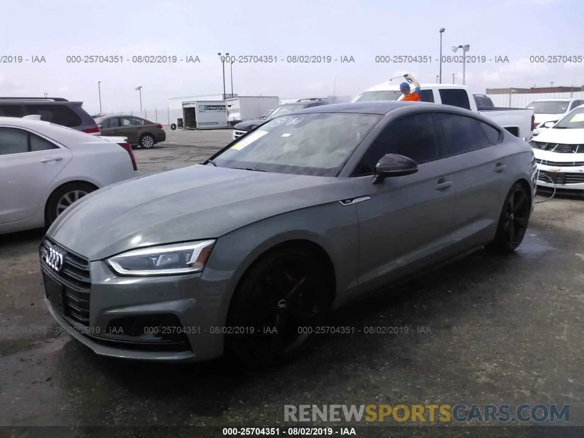 2 Photograph of a damaged car WAUC4CF58KA004829 AUDI S5 2019