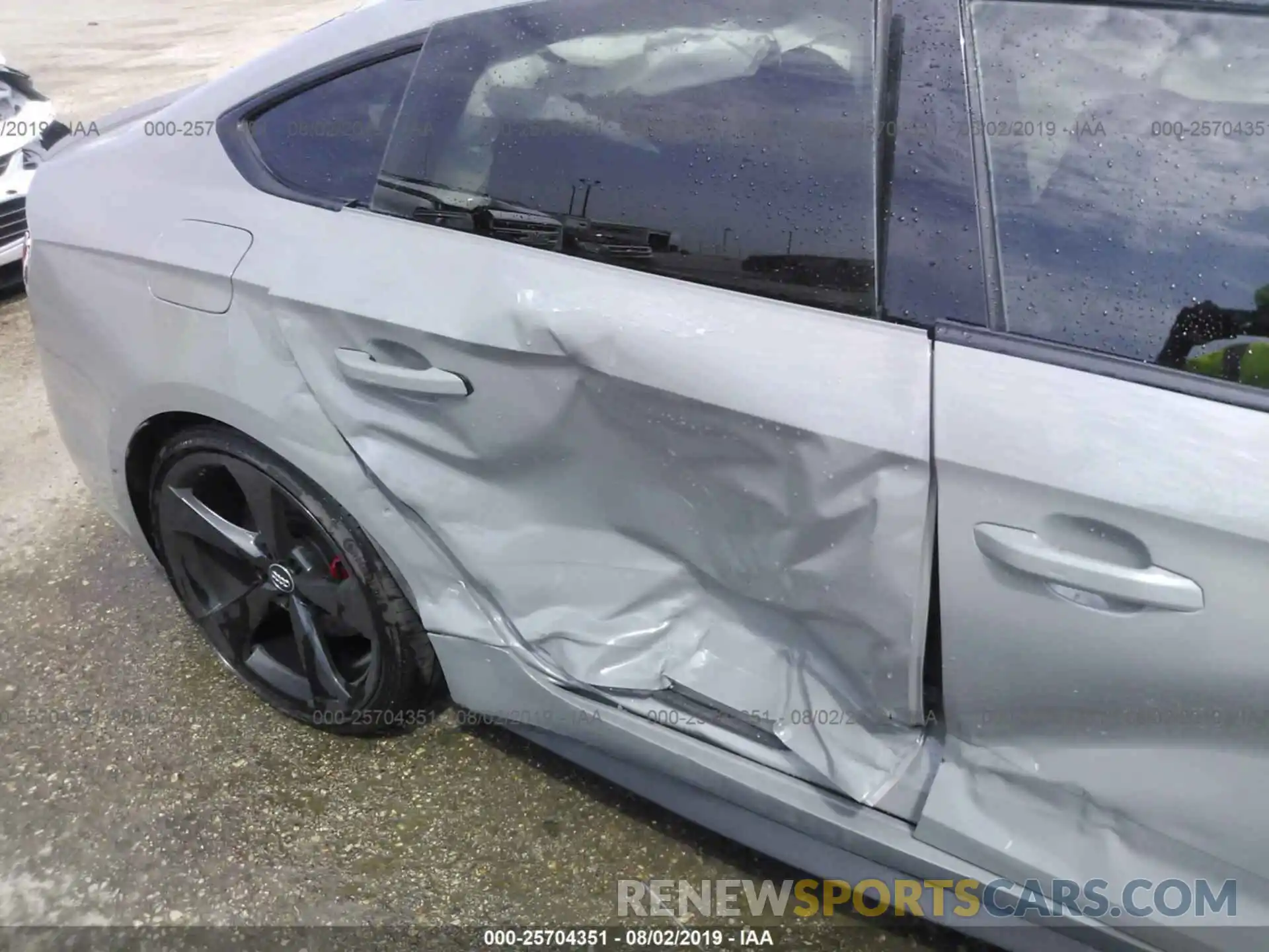 6 Photograph of a damaged car WAUC4CF58KA004829 AUDI S5 2019