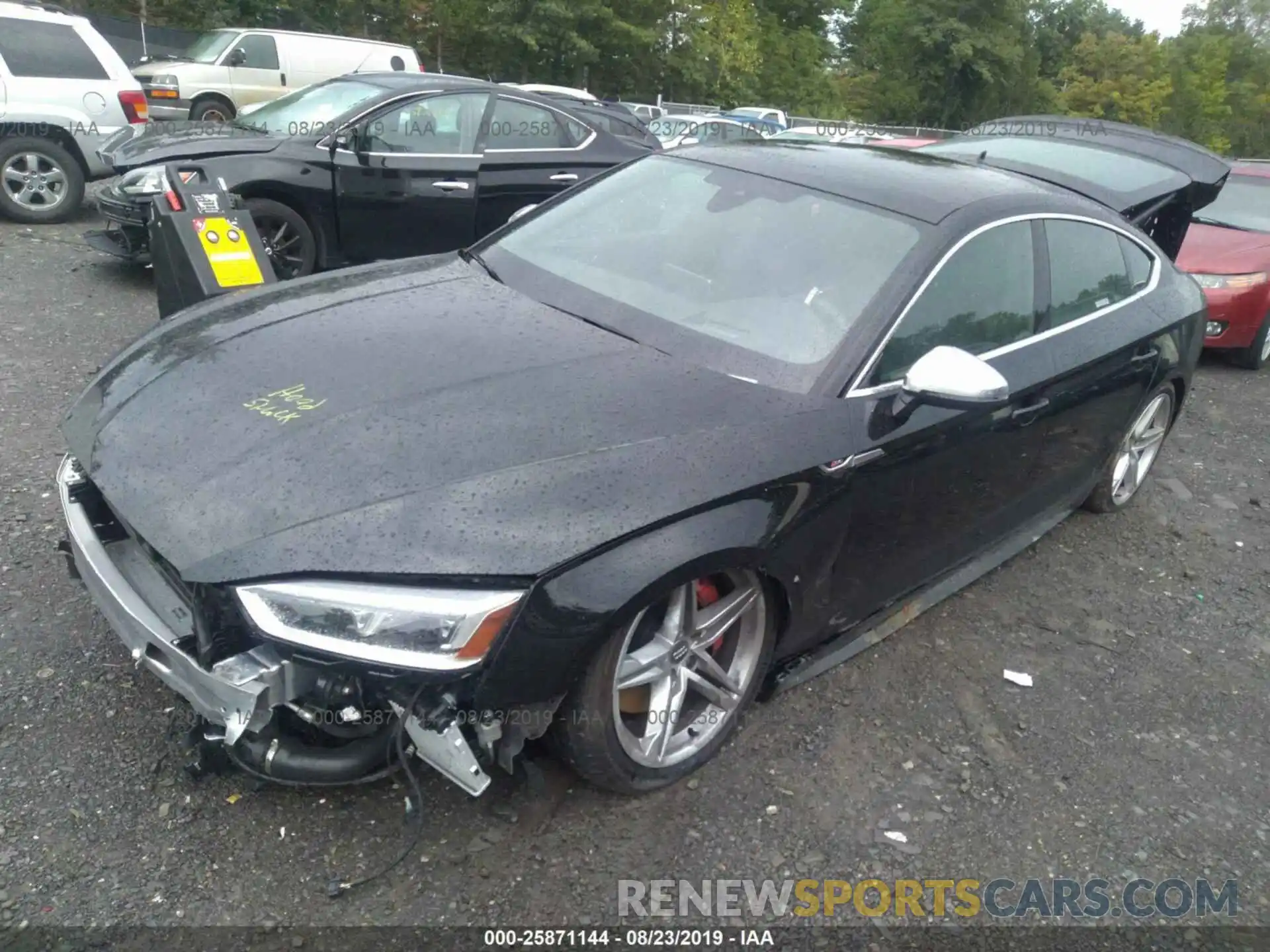 2 Photograph of a damaged car WAUC4CF5XKA006145 AUDI S5 2019