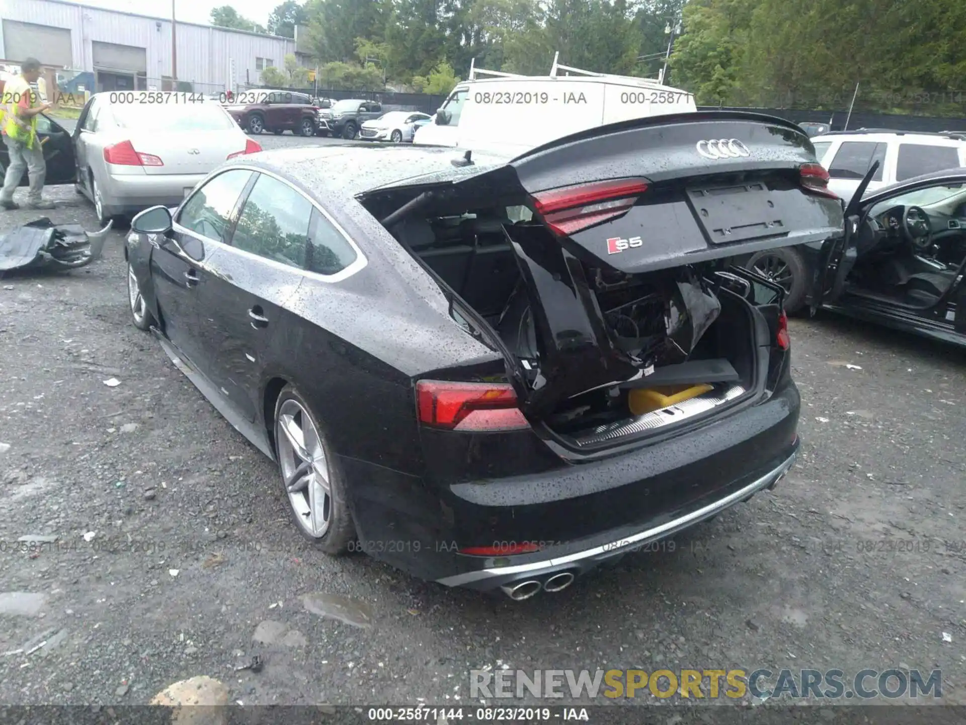 3 Photograph of a damaged car WAUC4CF5XKA006145 AUDI S5 2019