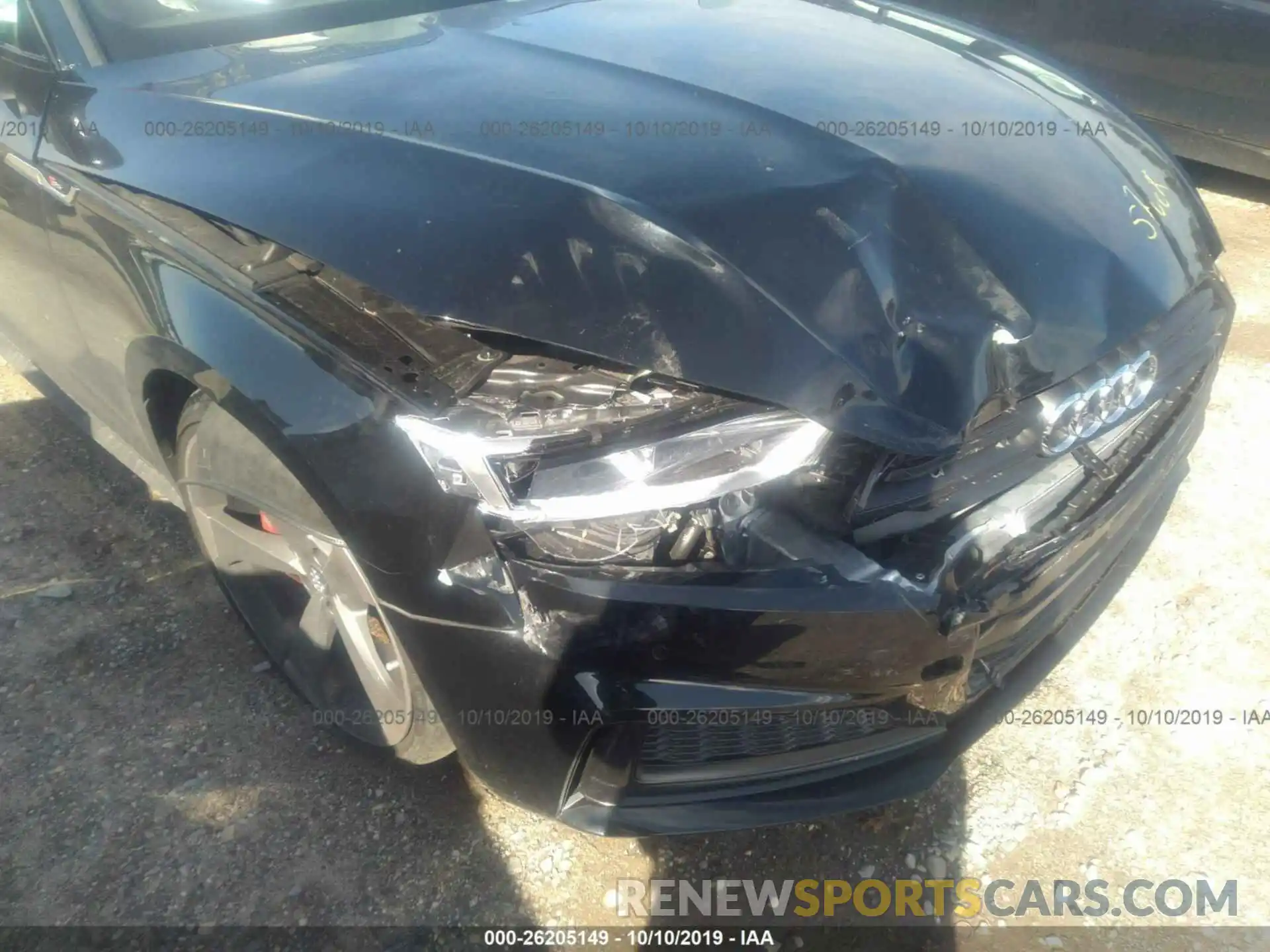 6 Photograph of a damaged car WAUP4AF50KA010520 AUDI S5 2019