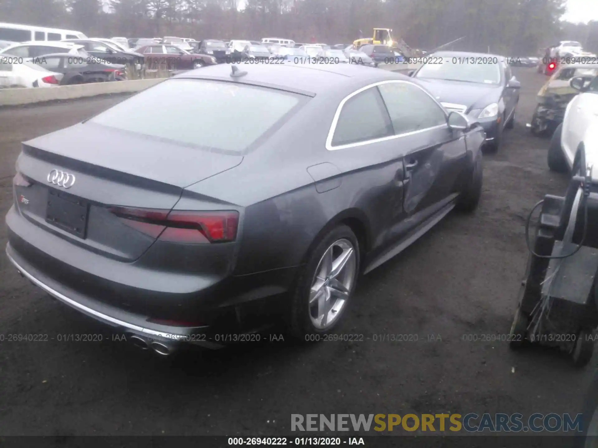 4 Photograph of a damaged car WAUP4AF55KA068901 AUDI S5 2019