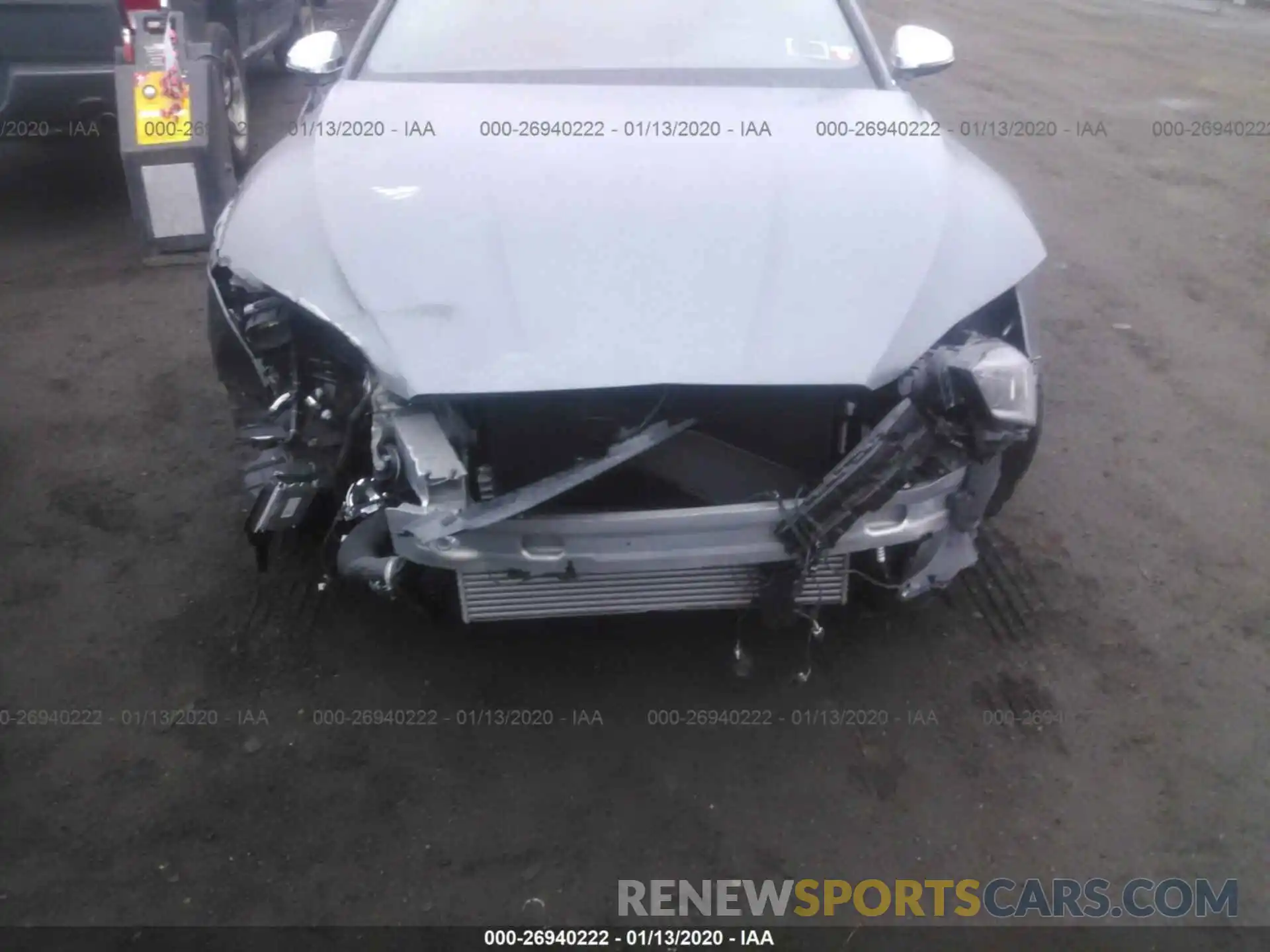 6 Photograph of a damaged car WAUP4AF55KA068901 AUDI S5 2019