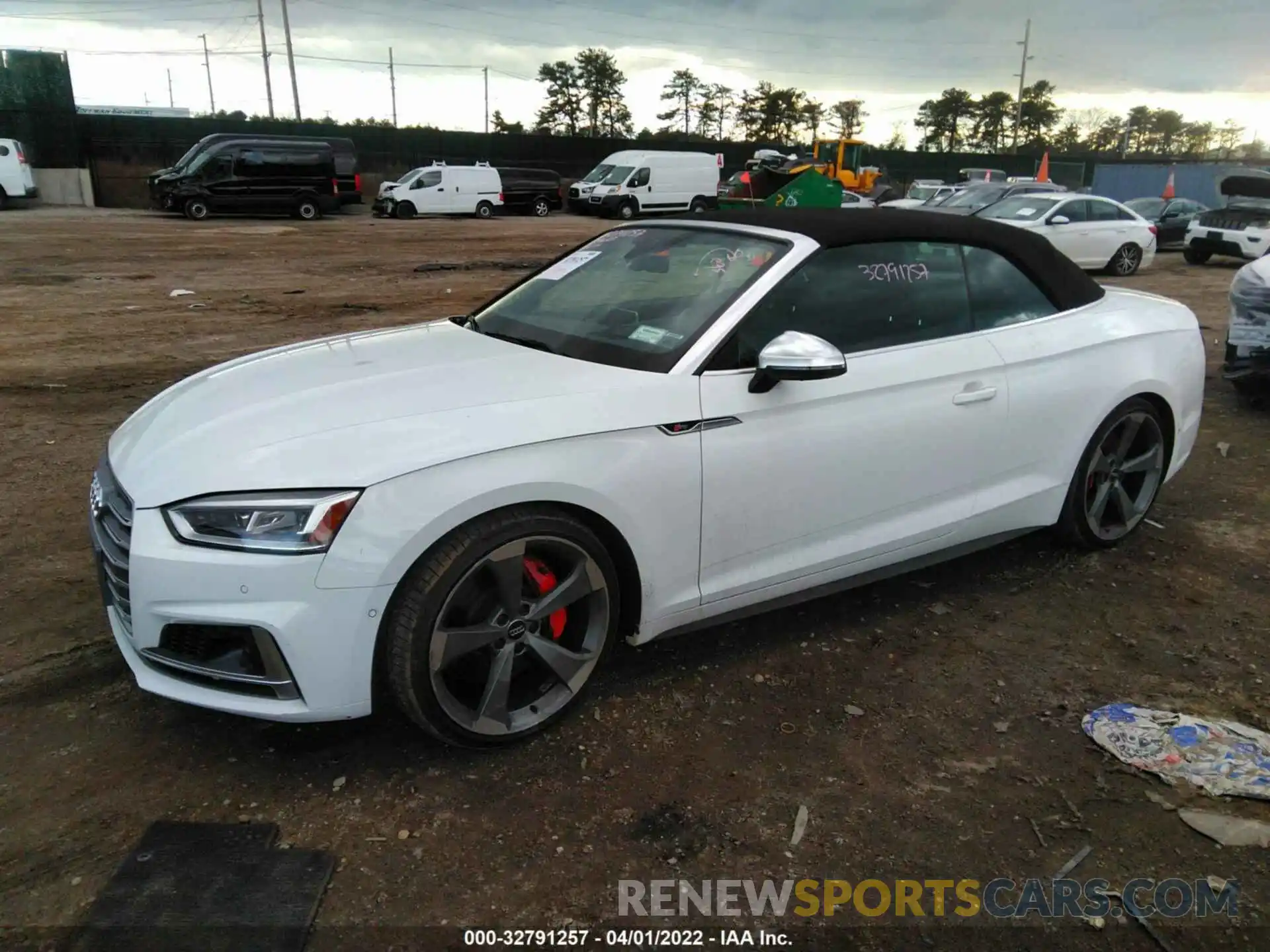 2 Фотография поврежденного автомобиля WAU24GF56KN010754 AUDI S5 CABRIOLET 2019